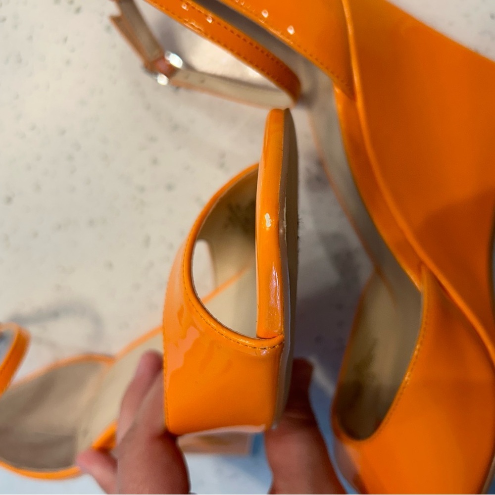 Marc Fisher Orange Wedges - Picture 5 of 13